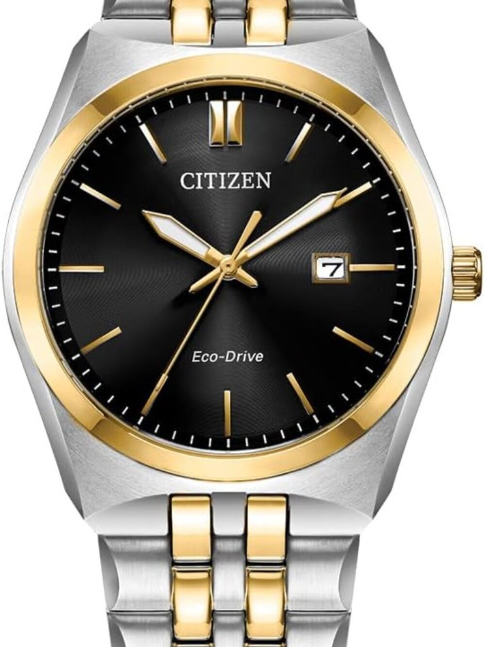 NEW Citizen Men's Two TOne Corso Eco-Drive Watch, 3-Hand Date, Luminous Hands